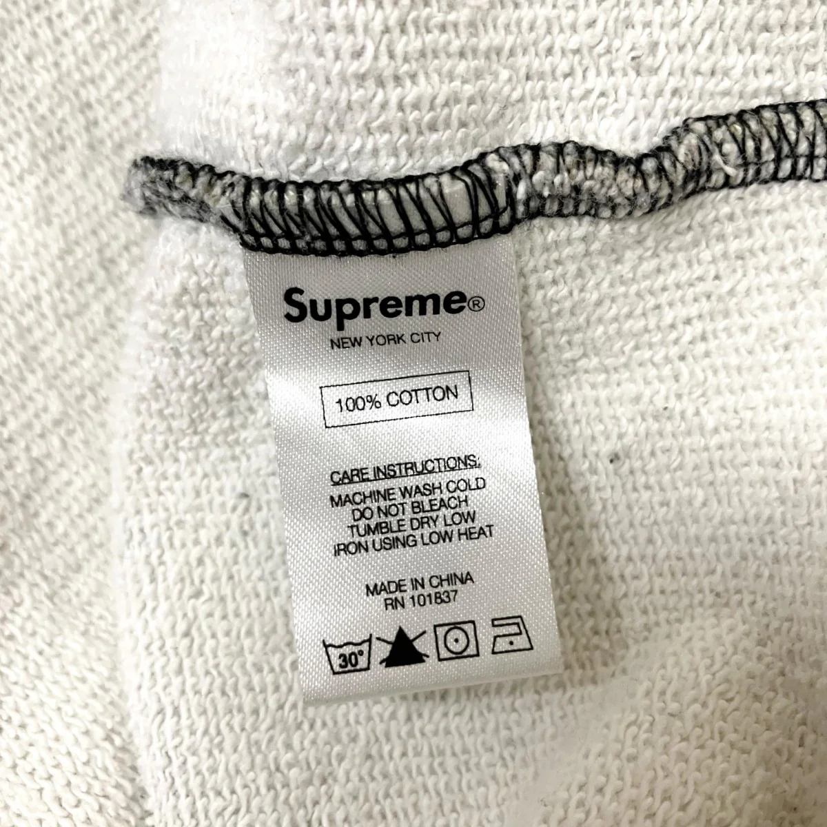 Hooded Sweatshirtプルオーバーパーカー - Image 4