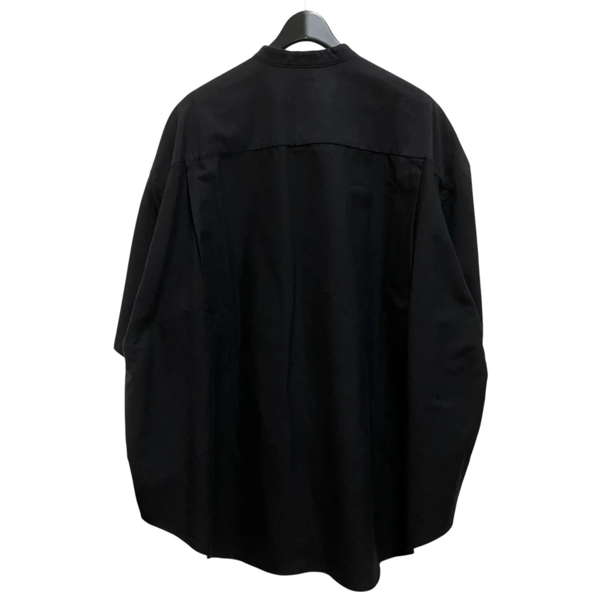Oxford S／S Oversized Band Collar ShirtバンドカラーシャツGM241 50024B - Image 2