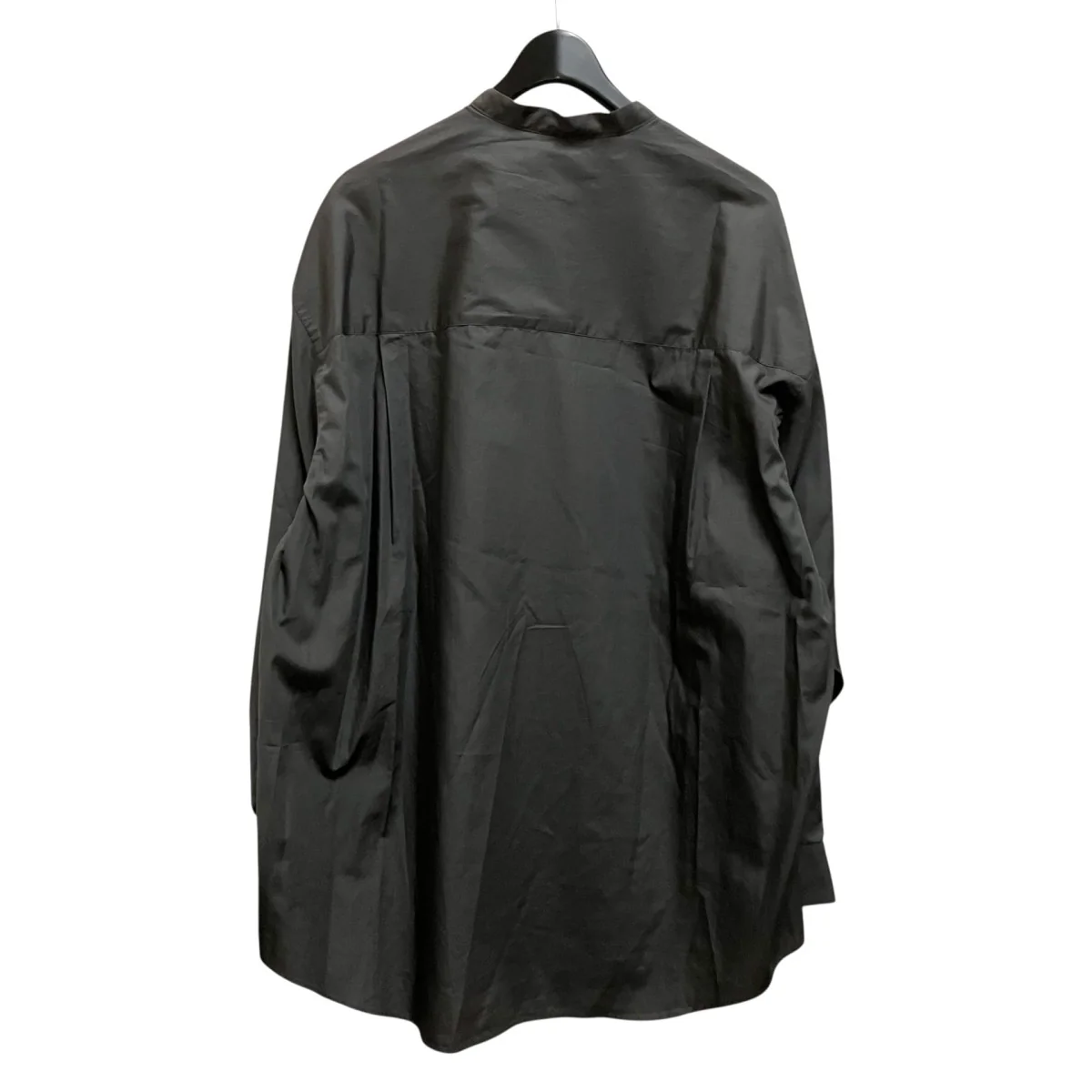 Broad L／S Oversized Band Collar ShirtバンドカラーシャツGM253 50002B - Image 2