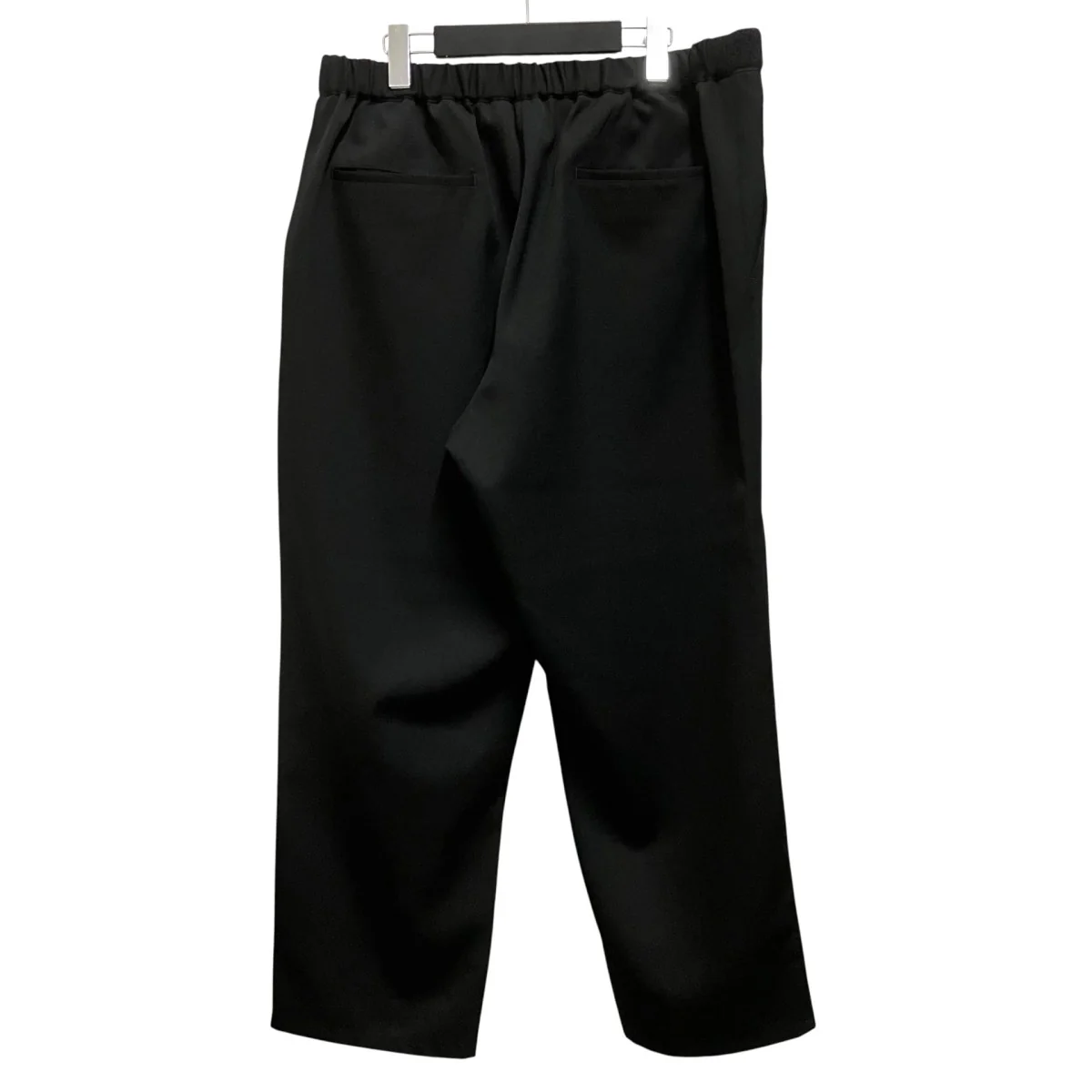 Scale Off Wool Wide Tapered Chef PantsワイドテーパードパンツGM241 40174B - Image 2