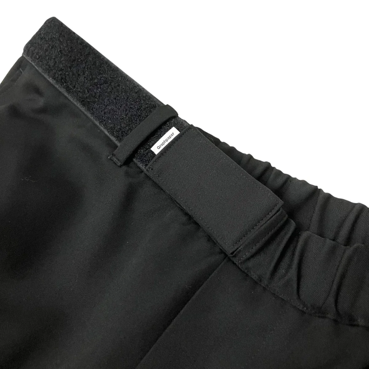 Scale Off Wool Wide Tapered Chef PantsワイドテーパードパンツGM241 40174B - Image 3