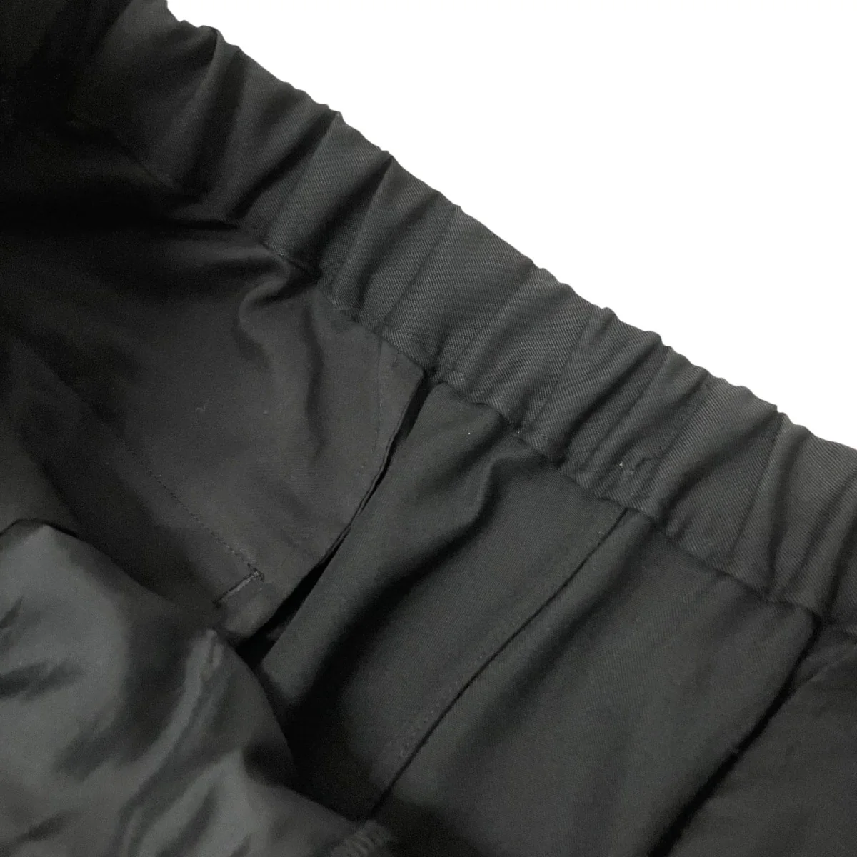 Scale Off Wool Wide Tapered Chef PantsワイドテーパードパンツGM241 40174B - Image 4
