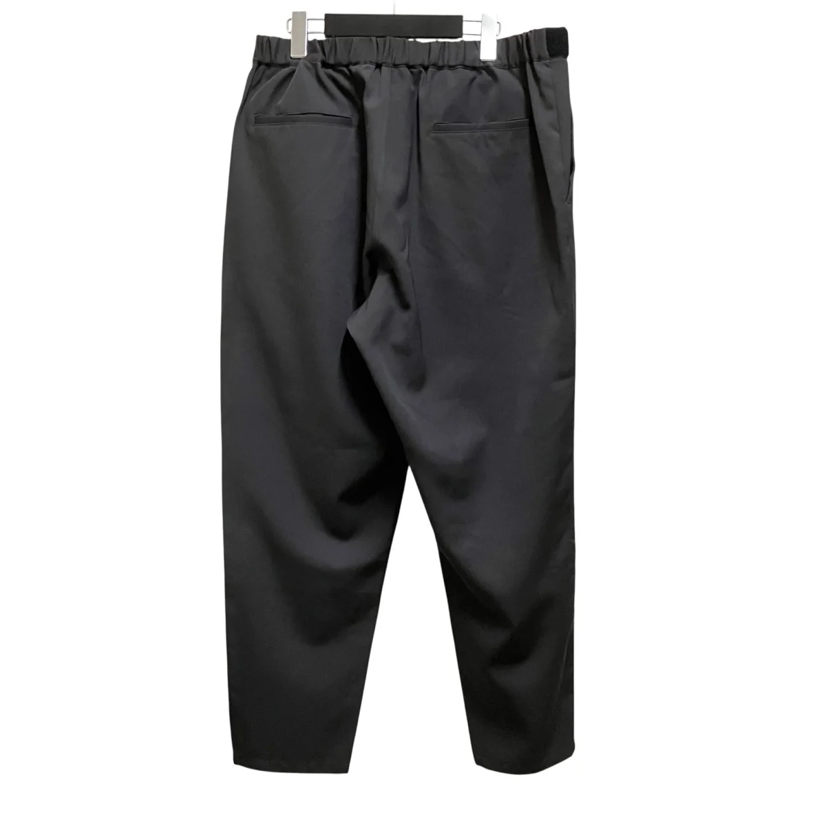 Scale Off Wool Wide Tapered Chef PantsテーパードパンツGM241 40171B - Image 2