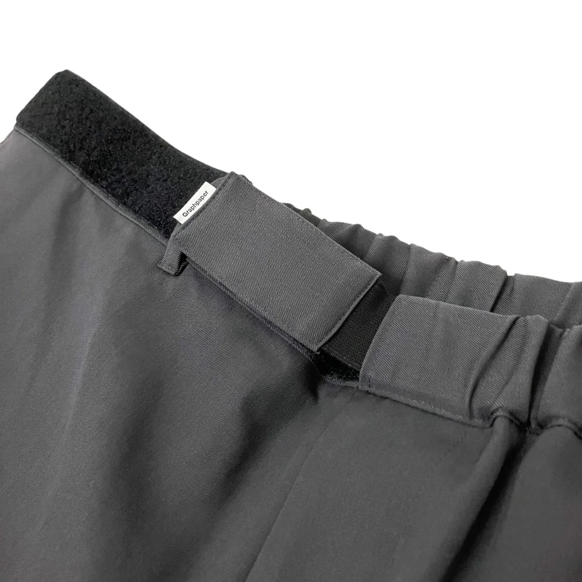 Scale Off Wool Wide Tapered Chef PantsテーパードパンツGM241 40171B - Image 3