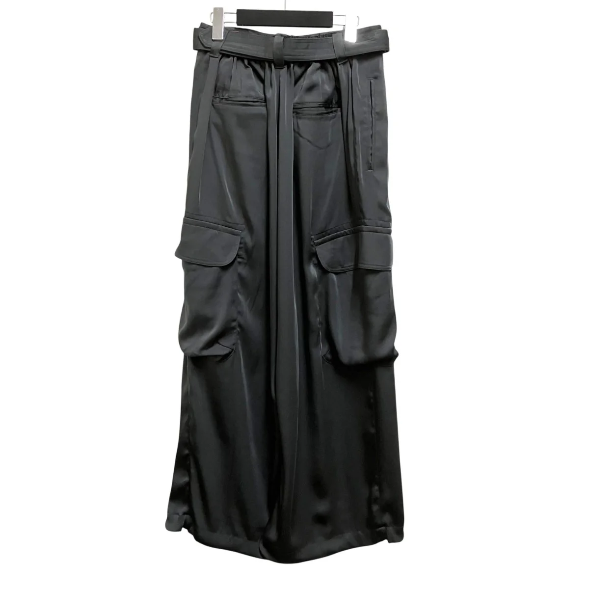 Stretch Satin Prime-Wide Cargo Pantsカーゴパンツ11251461201 - Image 2