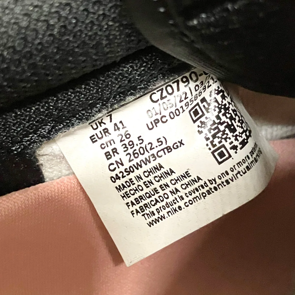 AIR JORDAN 1 LOW OGスニーカーCZ0790 061 - Image 6