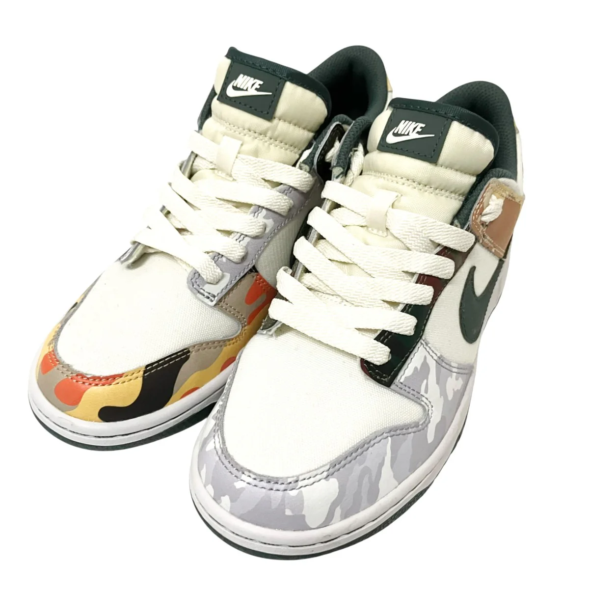 GS DUNK LOW SEカモフラ柄スニーカーDB1909 100