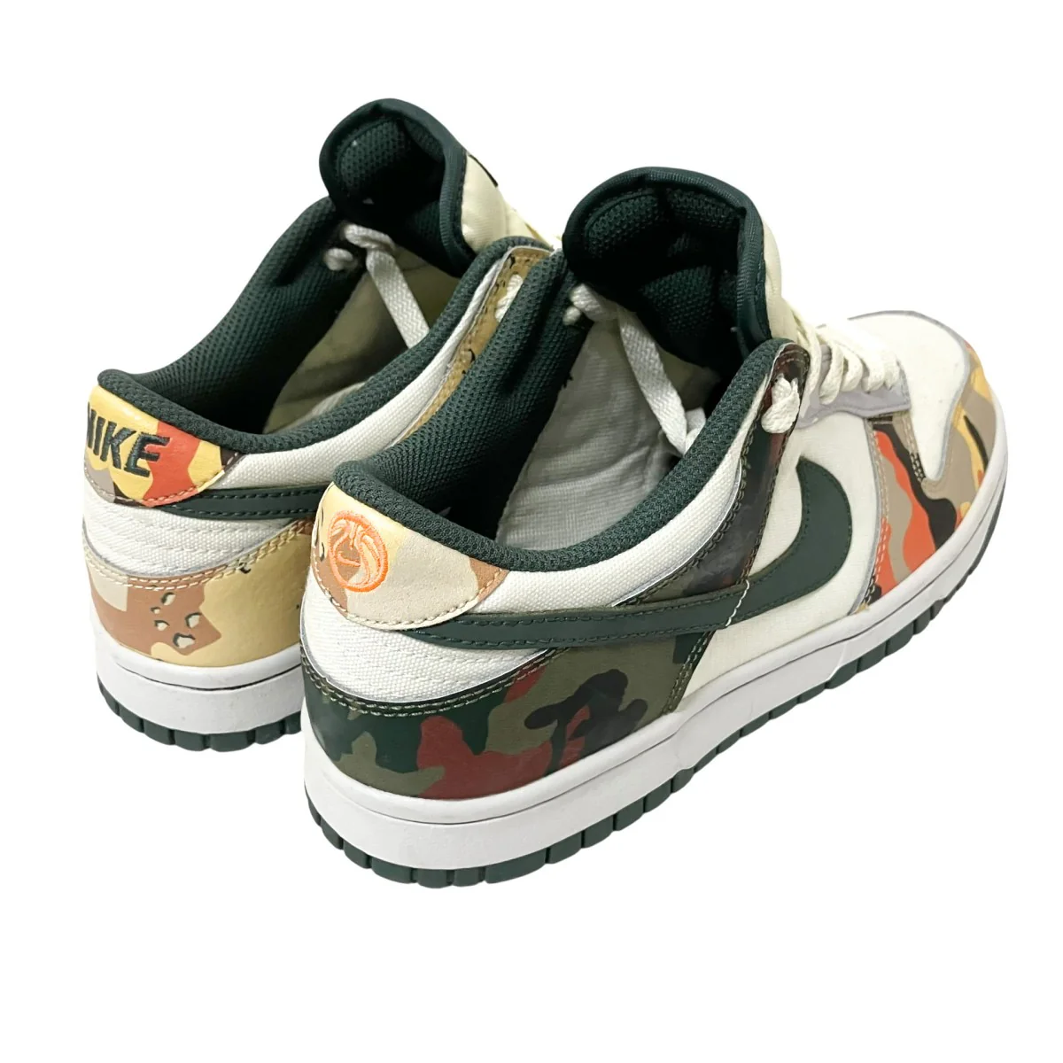 GS DUNK LOW SEカモフラ柄スニーカーDB1909 100 - Image 5