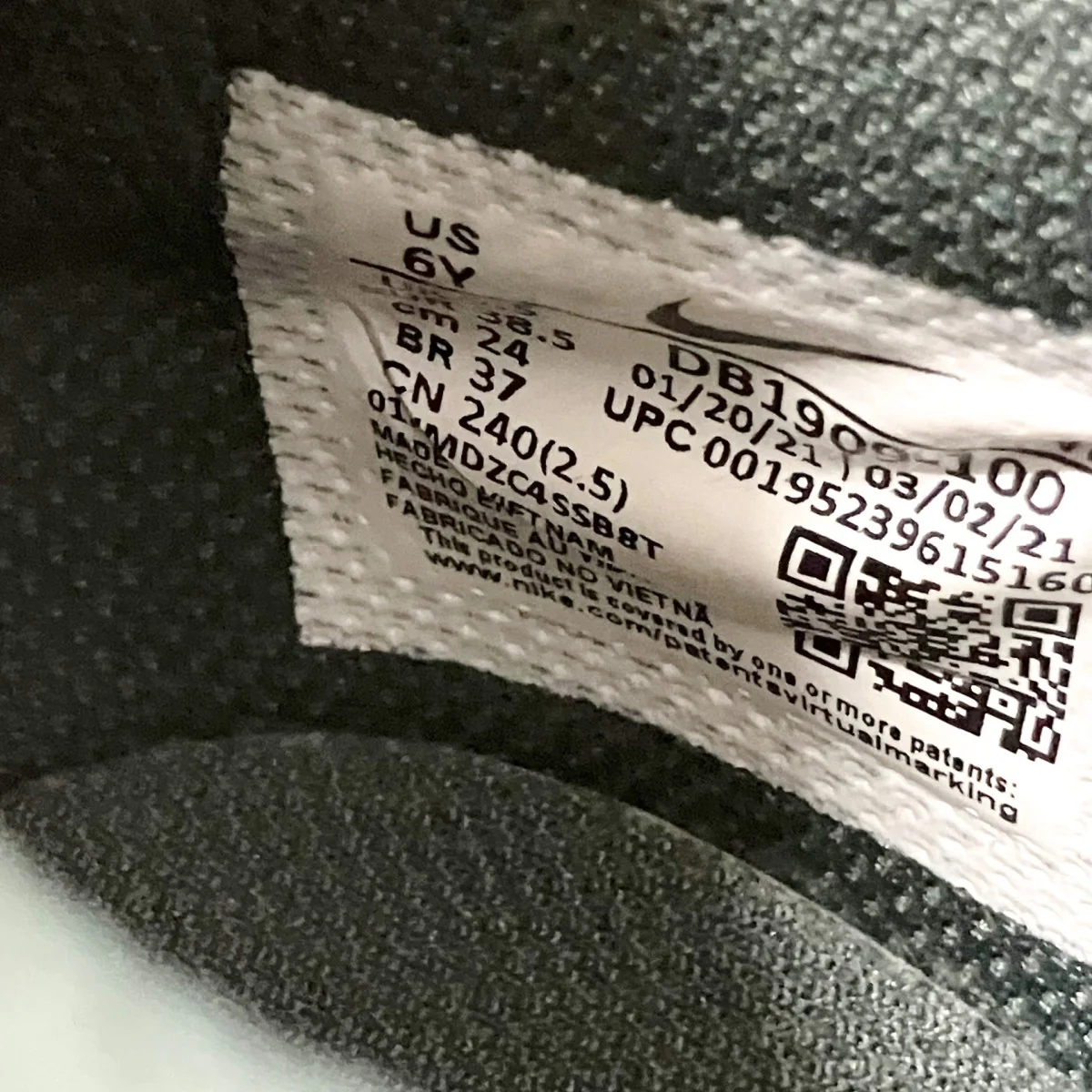 GS DUNK LOW SEカモフラ柄スニーカーDB1909 100 - Image 6