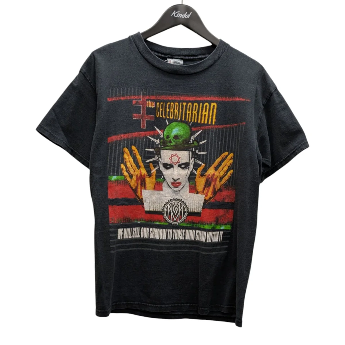 THE CELEBRITARIAN MUSICMARILYN MANSON Tシャツ