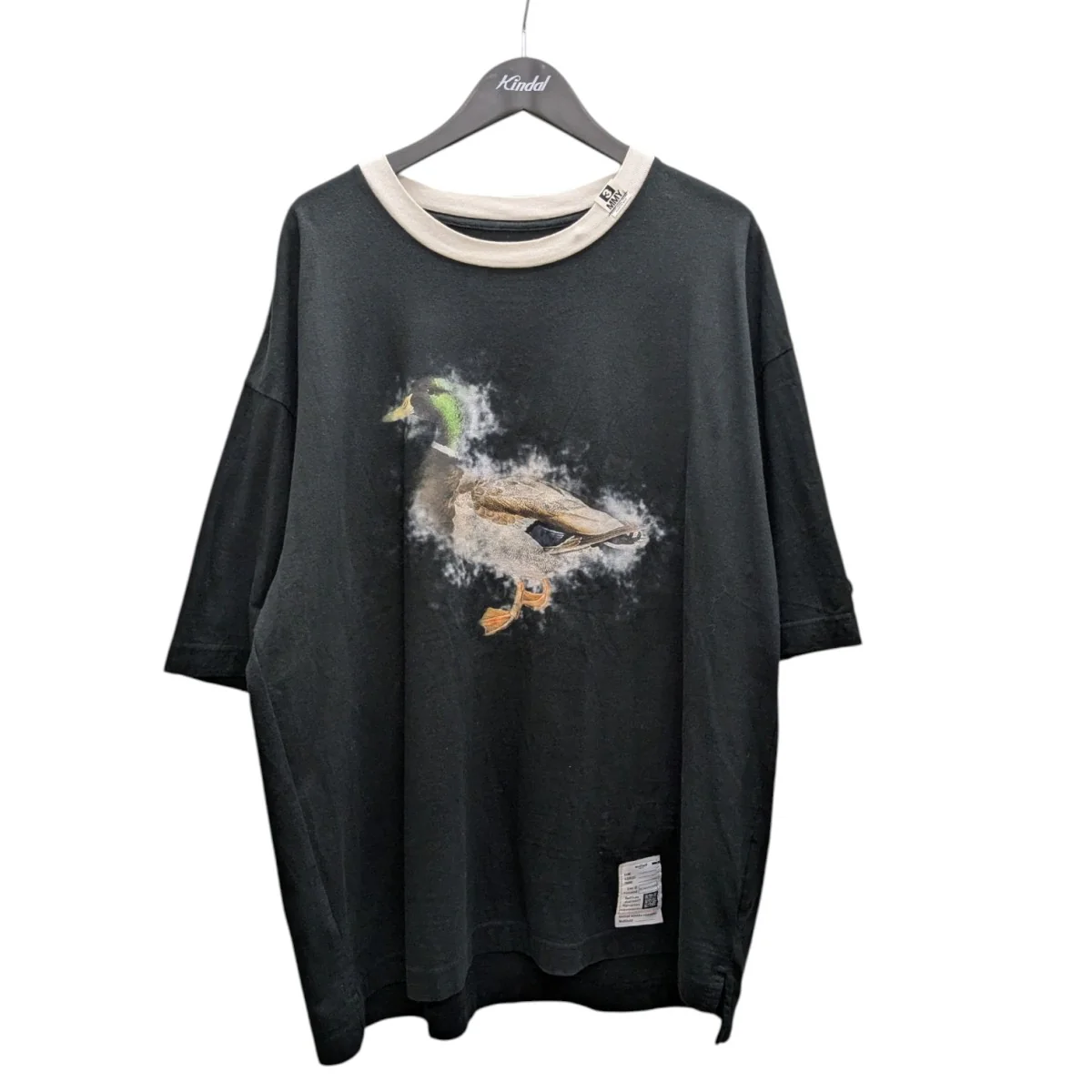 Duck Printed Ringer T-shirtダック TシャツJ14TS781