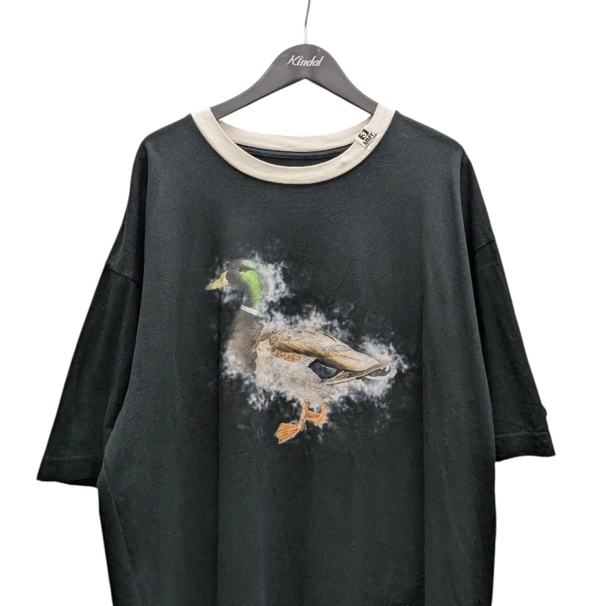 Duck Printed Ringer T-shirtダック TシャツJ14TS781 - Image 2