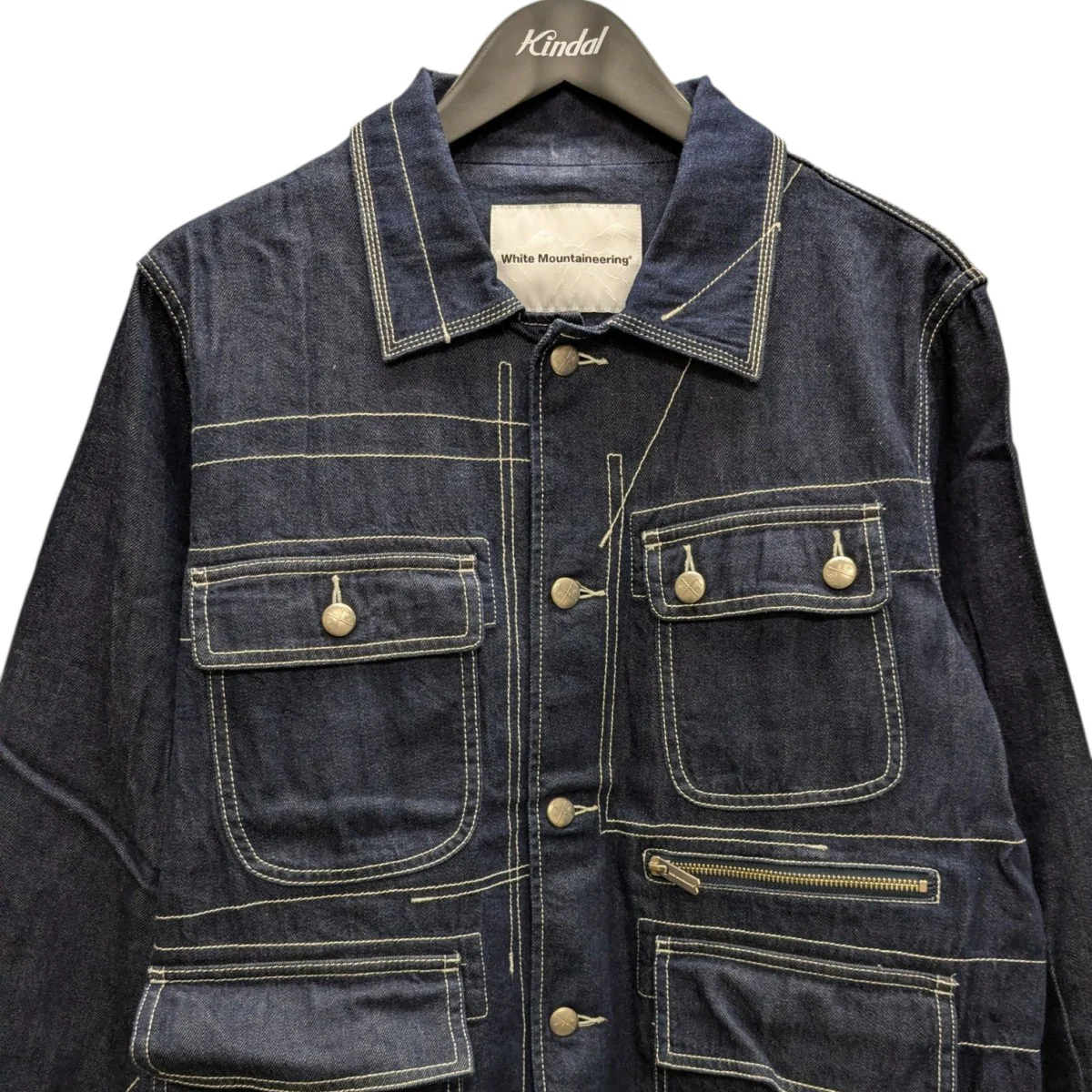 24SSDENIM COVERALL デニムカバーオール - Image 2