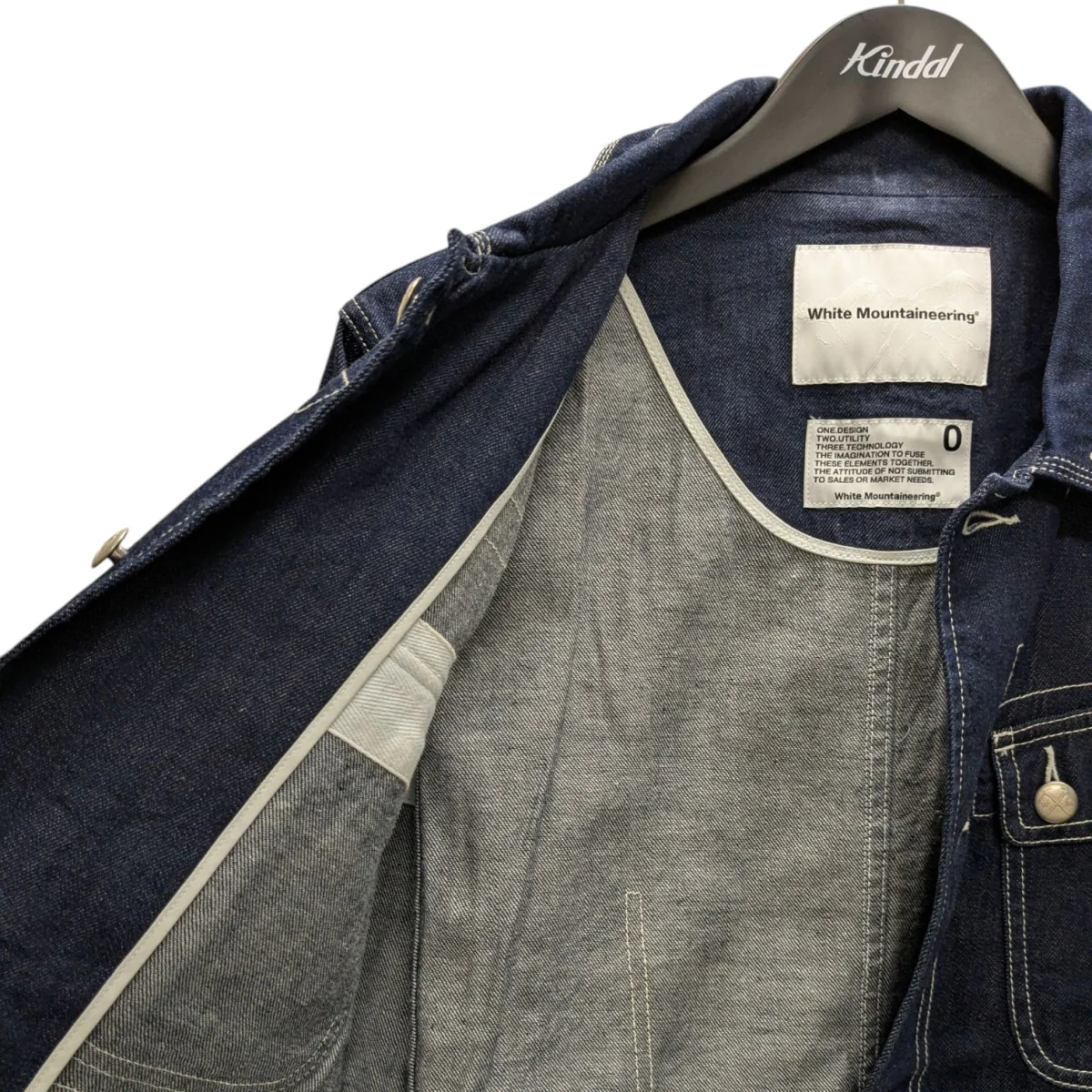 24SSDENIM COVERALL デニムカバーオール - Image 3