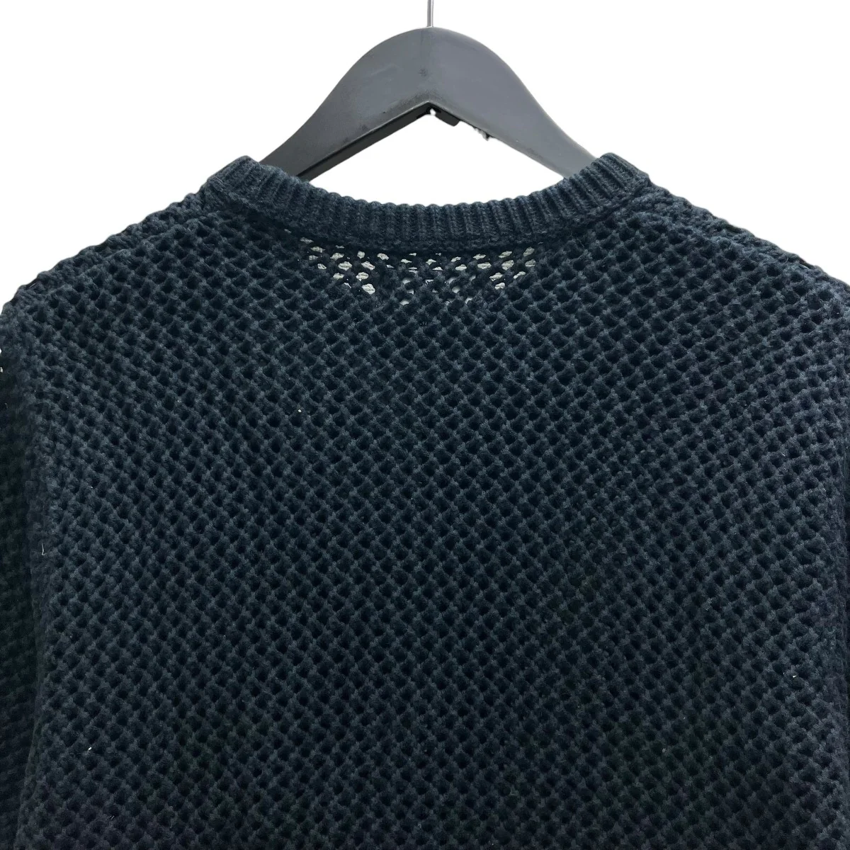 OVER DYED MESH CREW 半袖ニット - Image 4