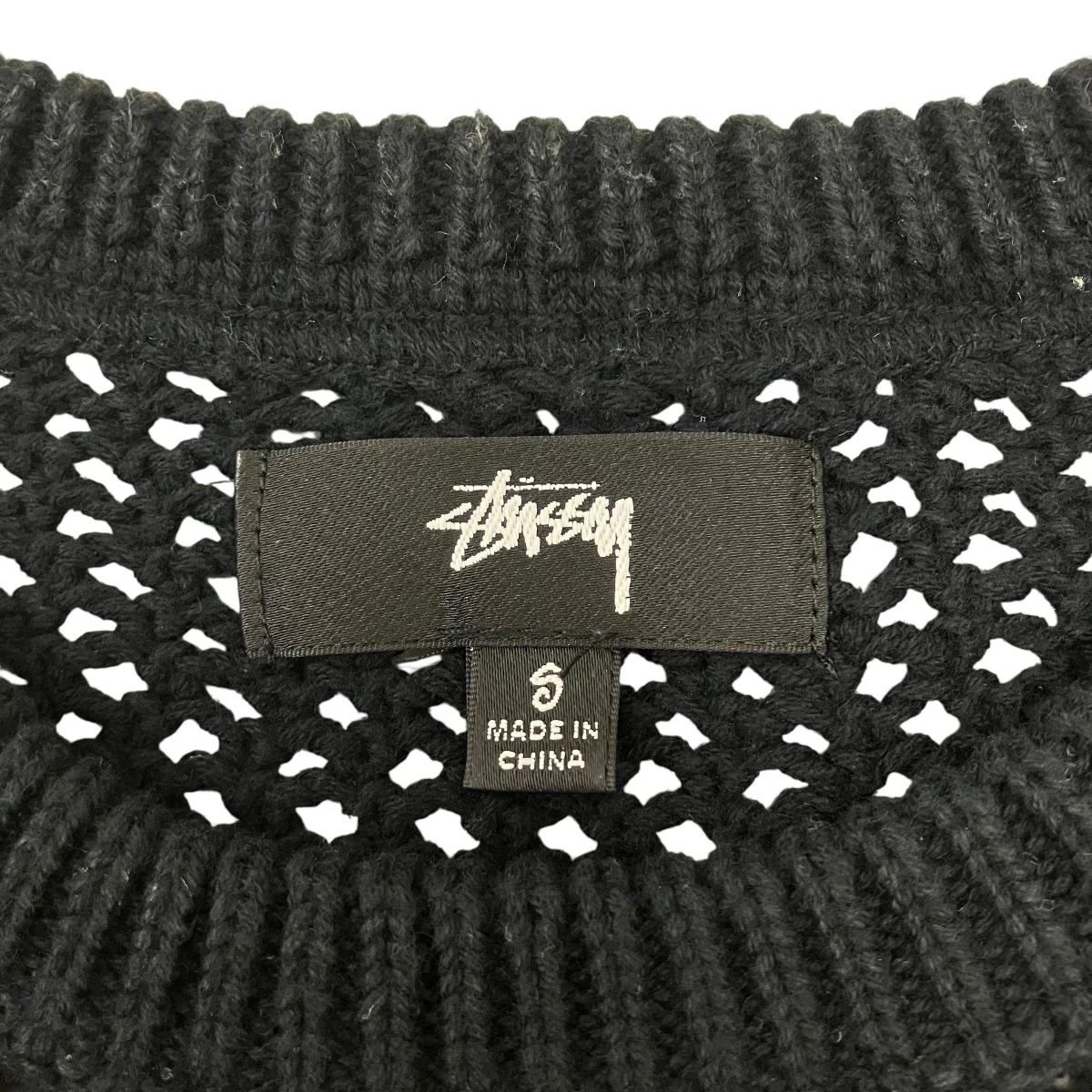 OVER DYED MESH CREW 半袖ニット - Image 5