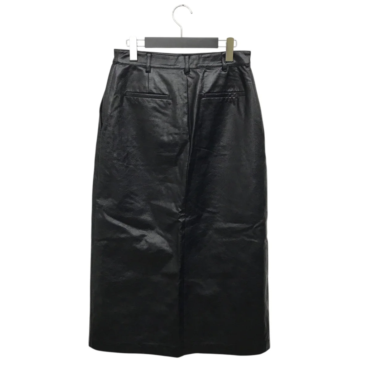 Foretell Vegan Leather SkirtヴィーガンレザースカートIWKS0058 - Image 2