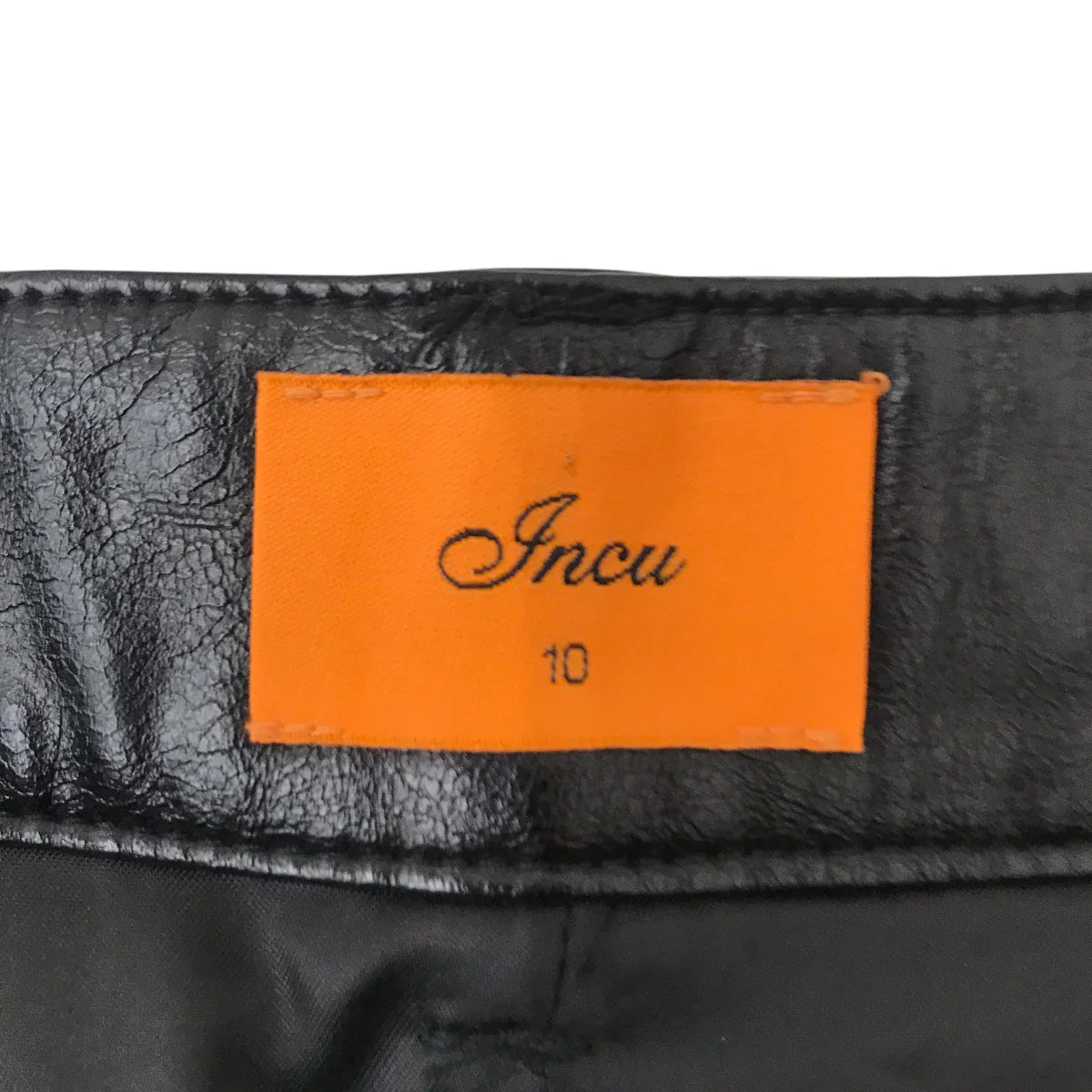 Foretell Vegan Leather SkirtヴィーガンレザースカートIWKS0058 - Image 3