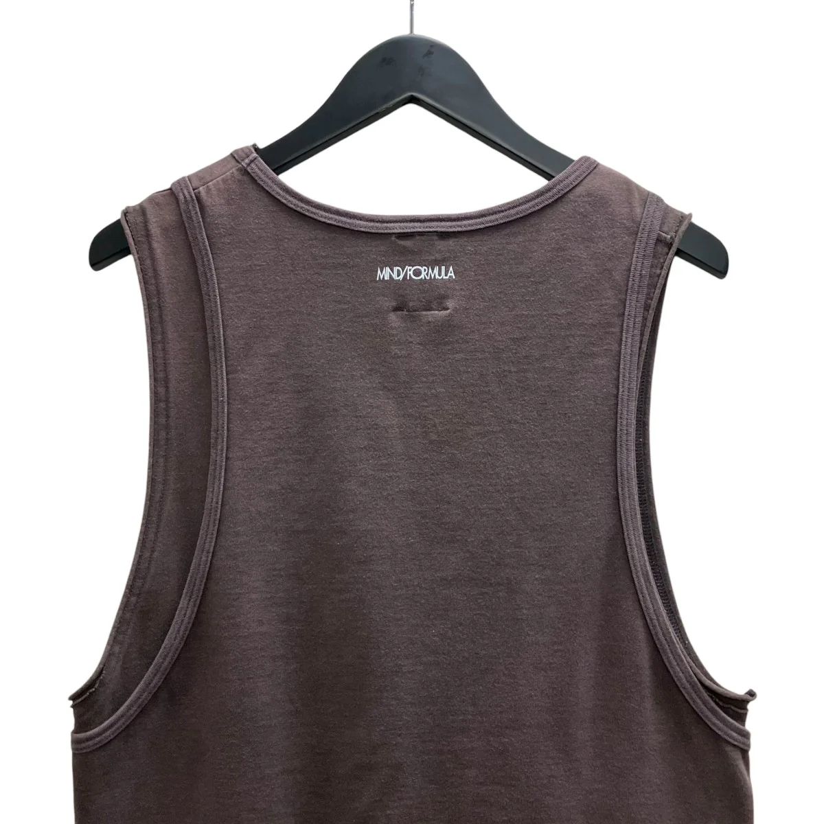 CIRCLE CUTTING FADE LAYERED TANKTOP タンクトップ - Image 4