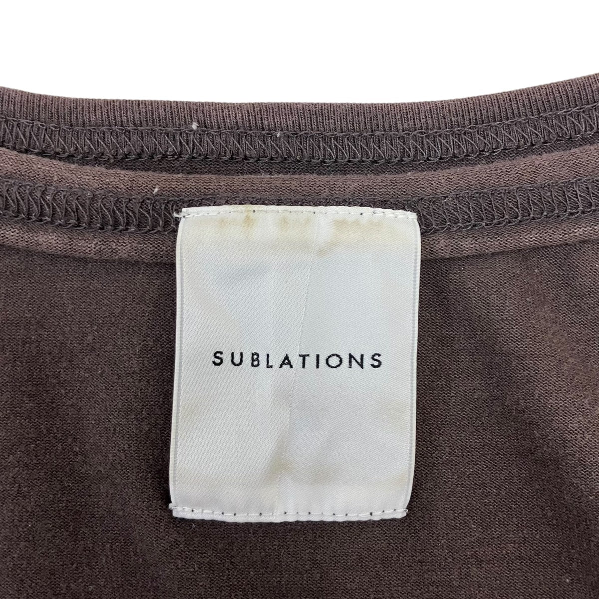 CIRCLE CUTTING FADE LAYERED TANKTOP タンクトップ - Image 6