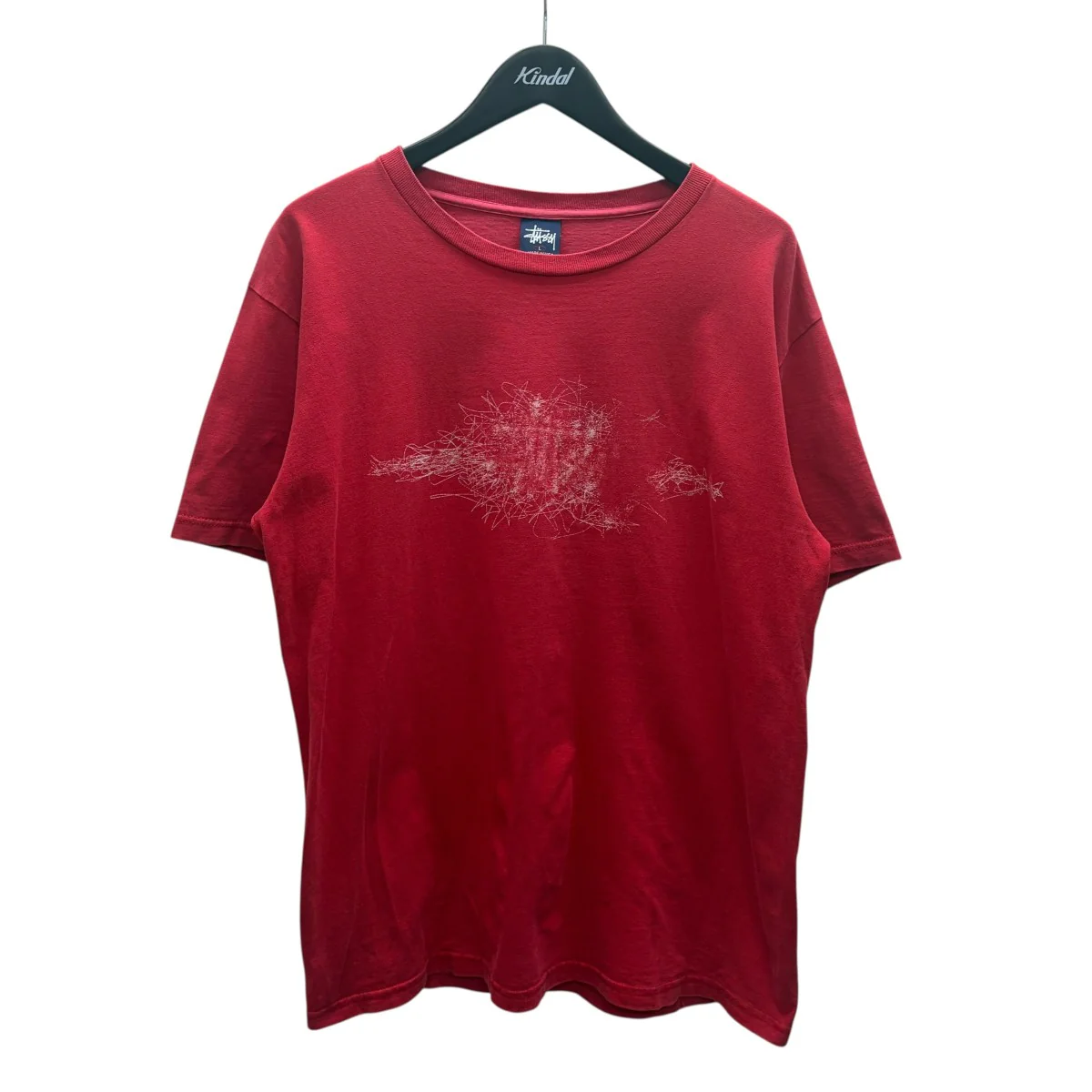 Old stussy Made in USAプリントTシャツ