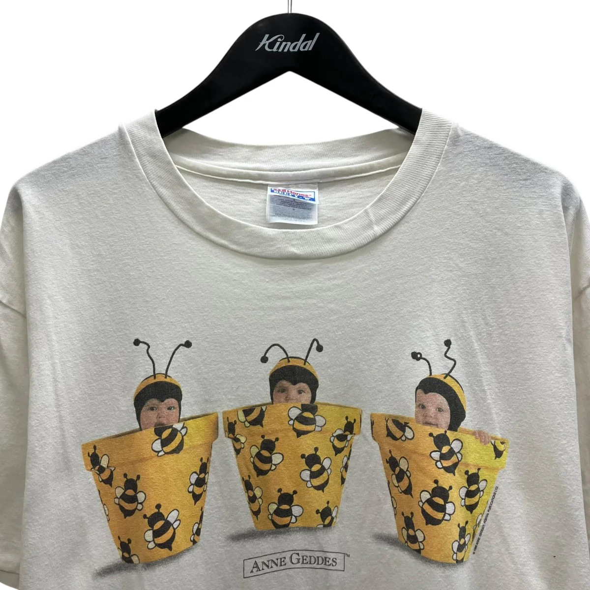 90s NNE GEDDES アートtシャツ - Image 2
