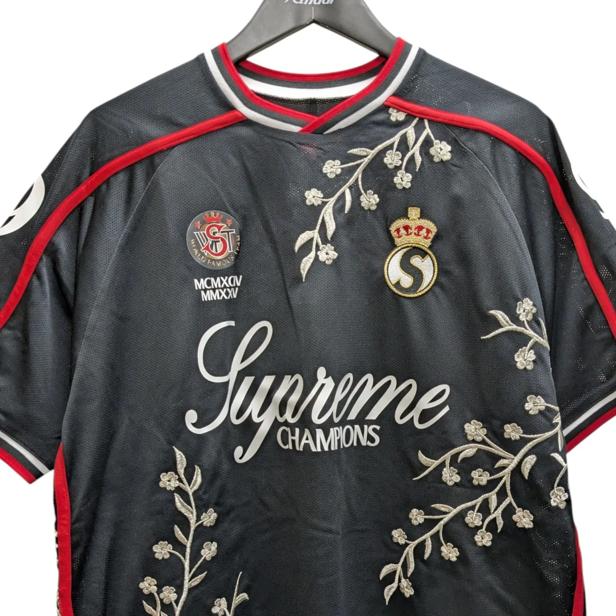 25AWFloral Soccer Jersey刺繍シャツ - Image 2