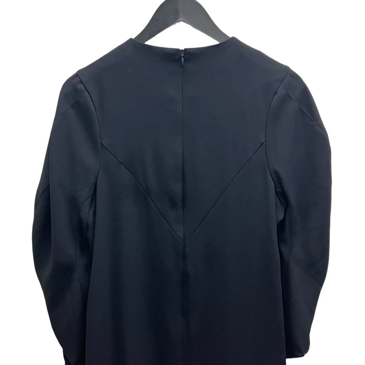 Mirka drape sleeve dress BKドレープワンピースAW2361-BK - Image 4