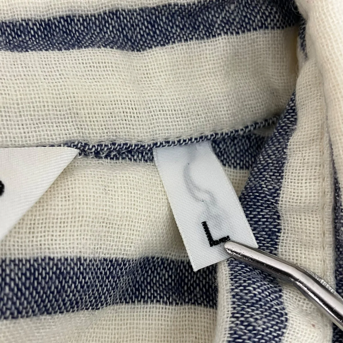ボーダー長袖シャツ - Image 6
