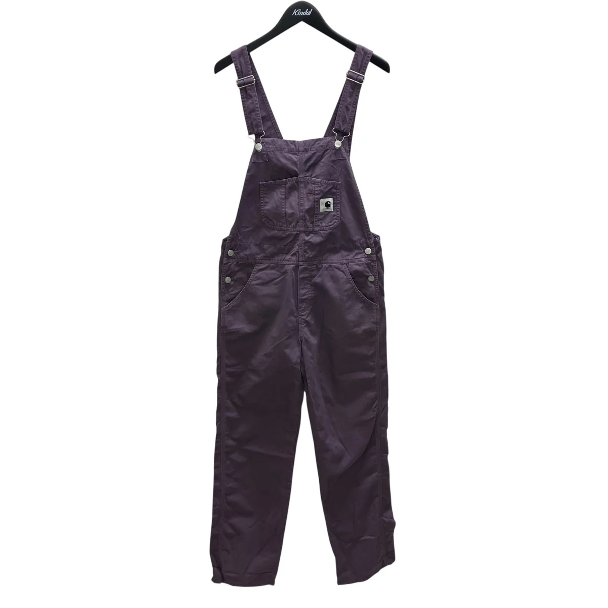 【W BIB OVERALL STRAIGHT】 オーバーオール