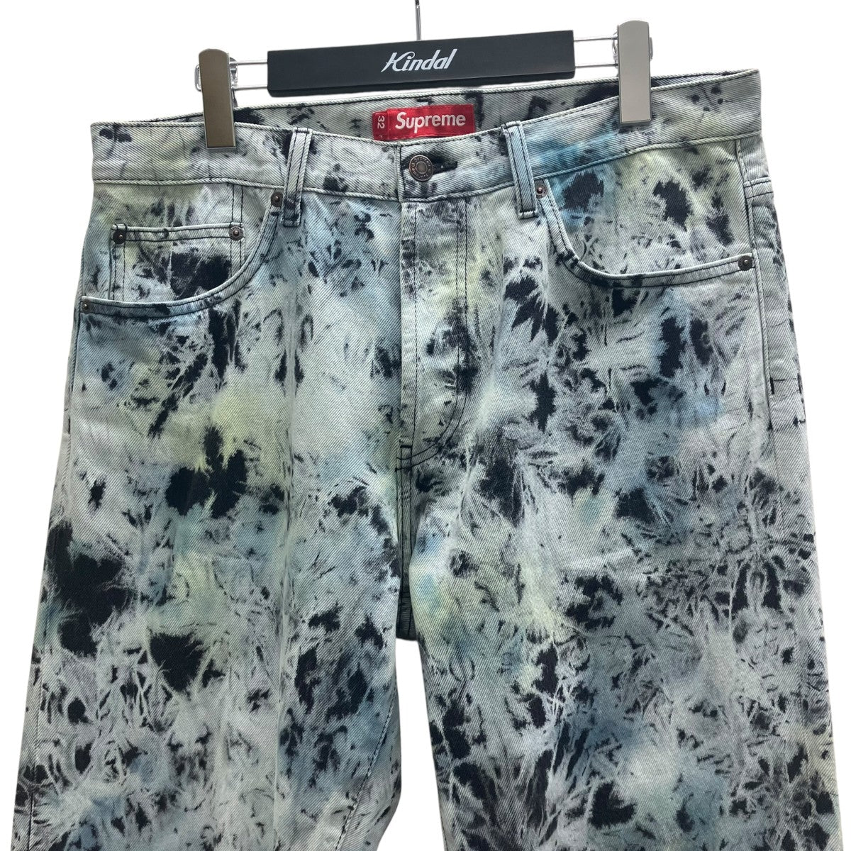 26SSRegular Jean Tie Dyeデニムパンツ - Image 3