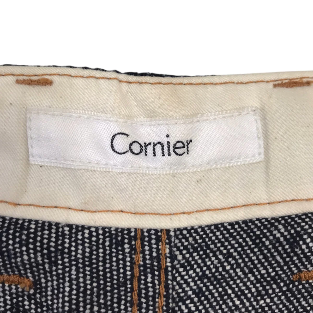 SILK NEP DENIM PANTSシルクネップデニムパンツ - Image 6