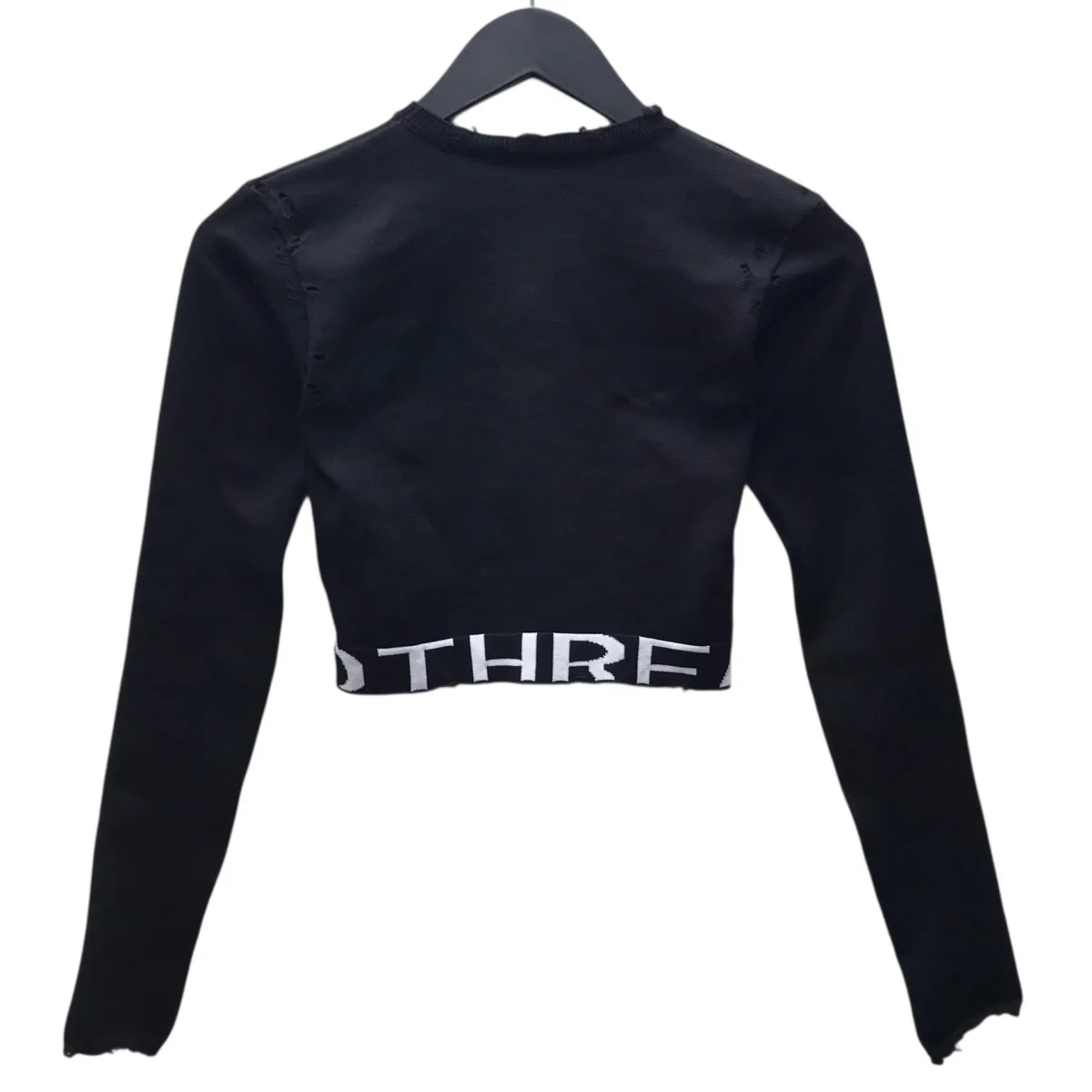 S damage tops half logo 長袖カットソー - Image 2