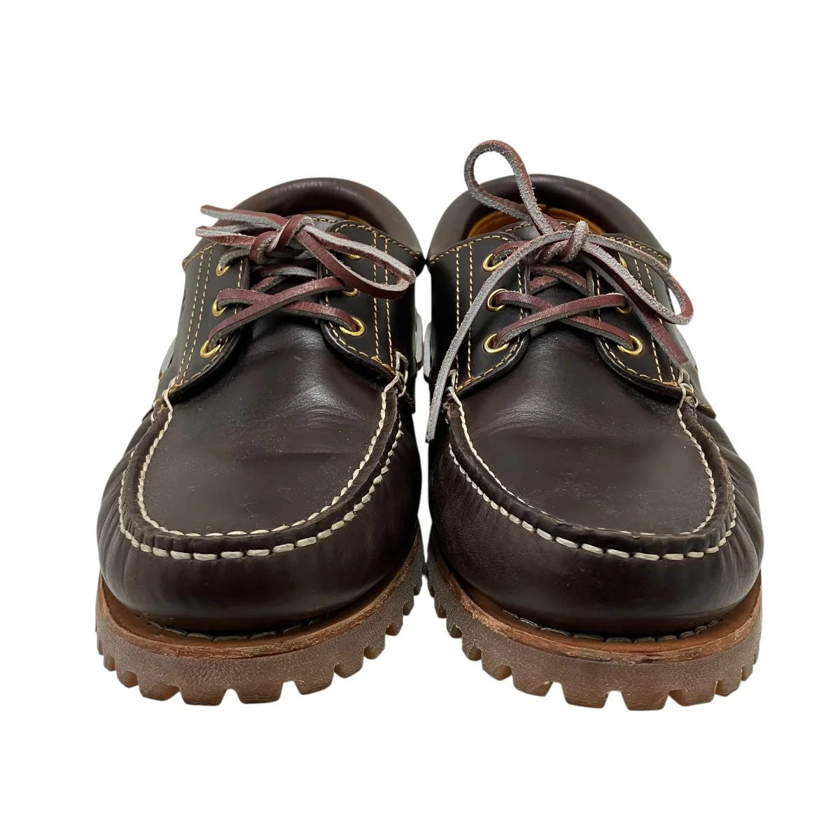 Authentics 3 Eye Classicレザーシューズ - Image 2