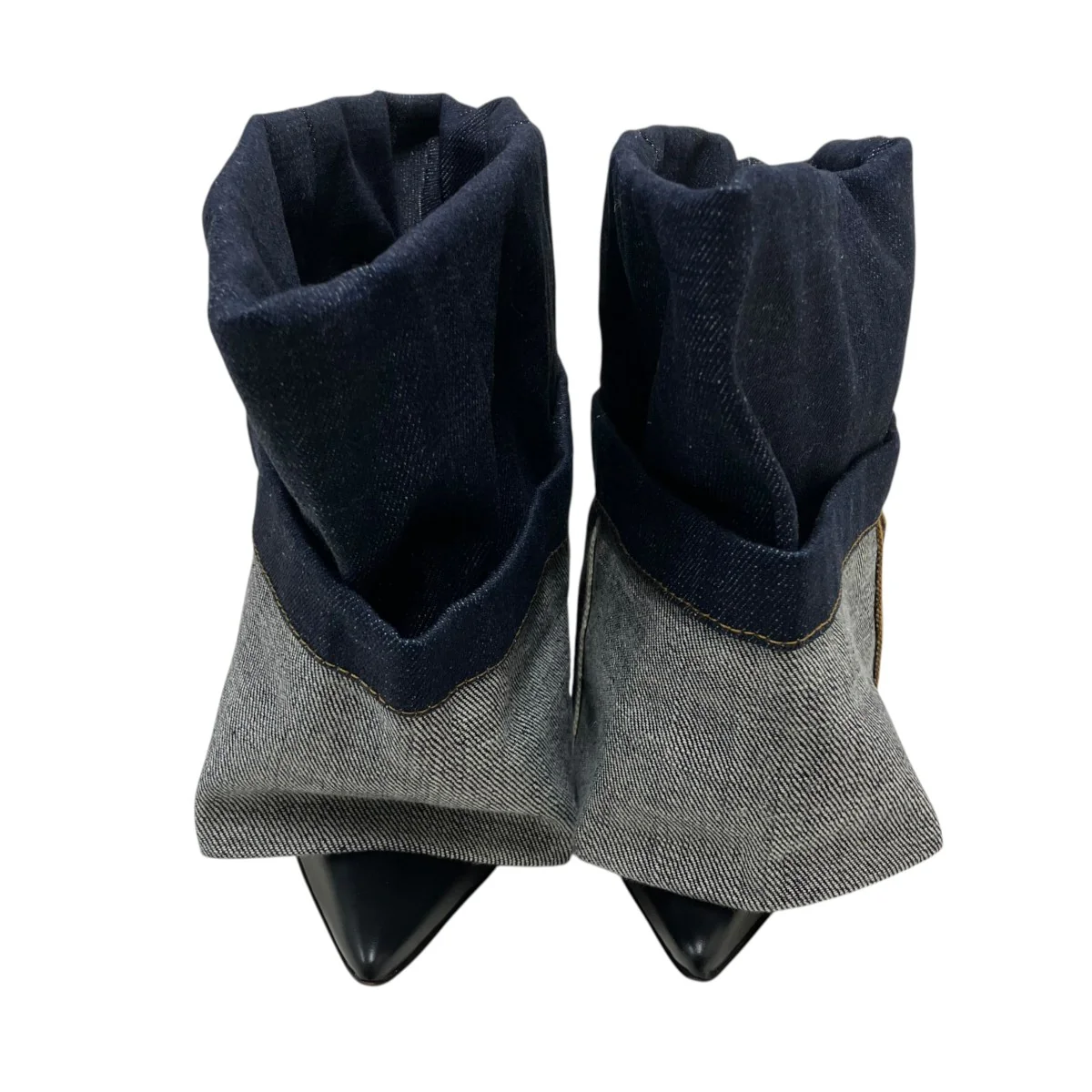 DENIM FOLDES BOOTデニム フォールド ブーツ - Image 3