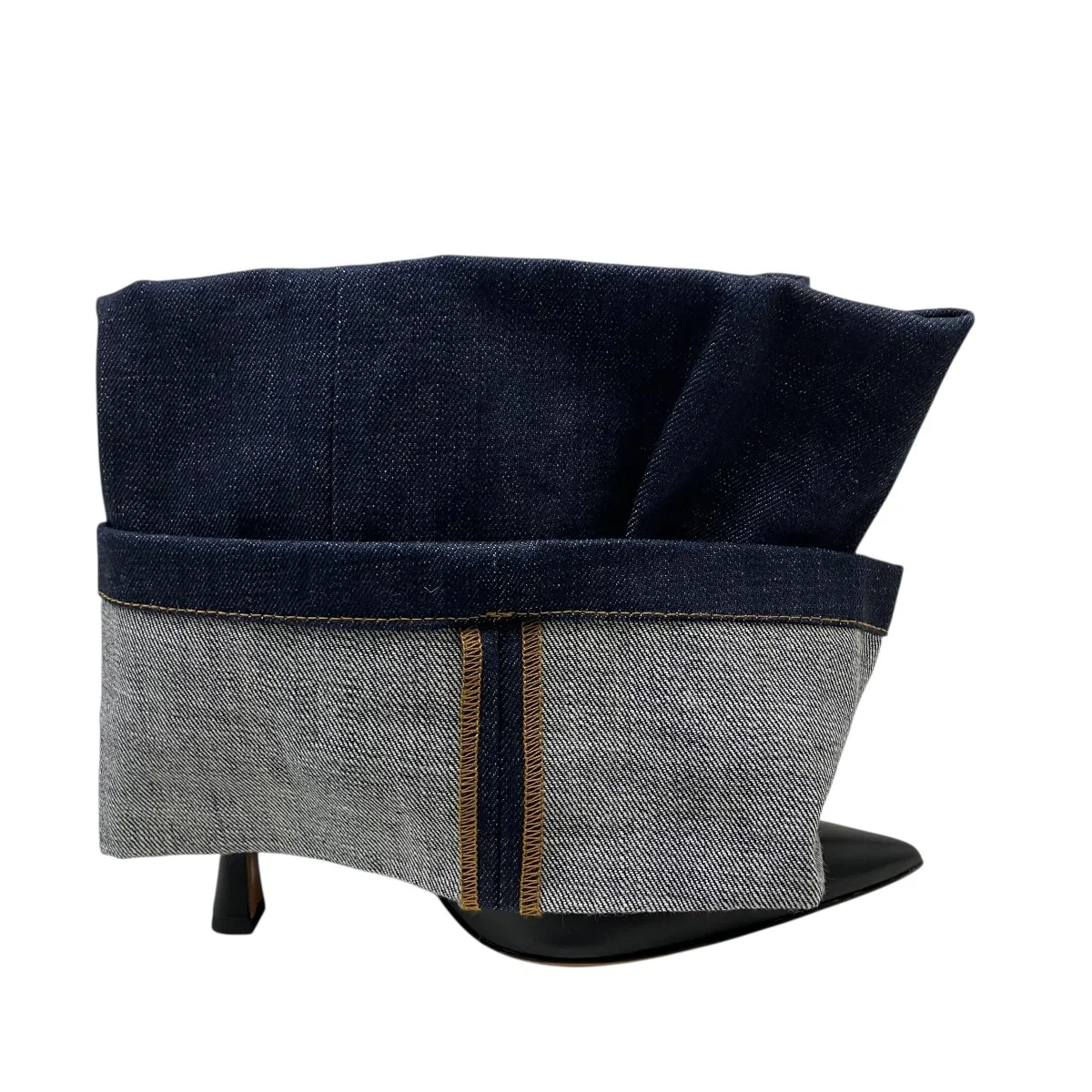 DENIM FOLDES BOOTデニム フォールド ブーツ - Image 4
