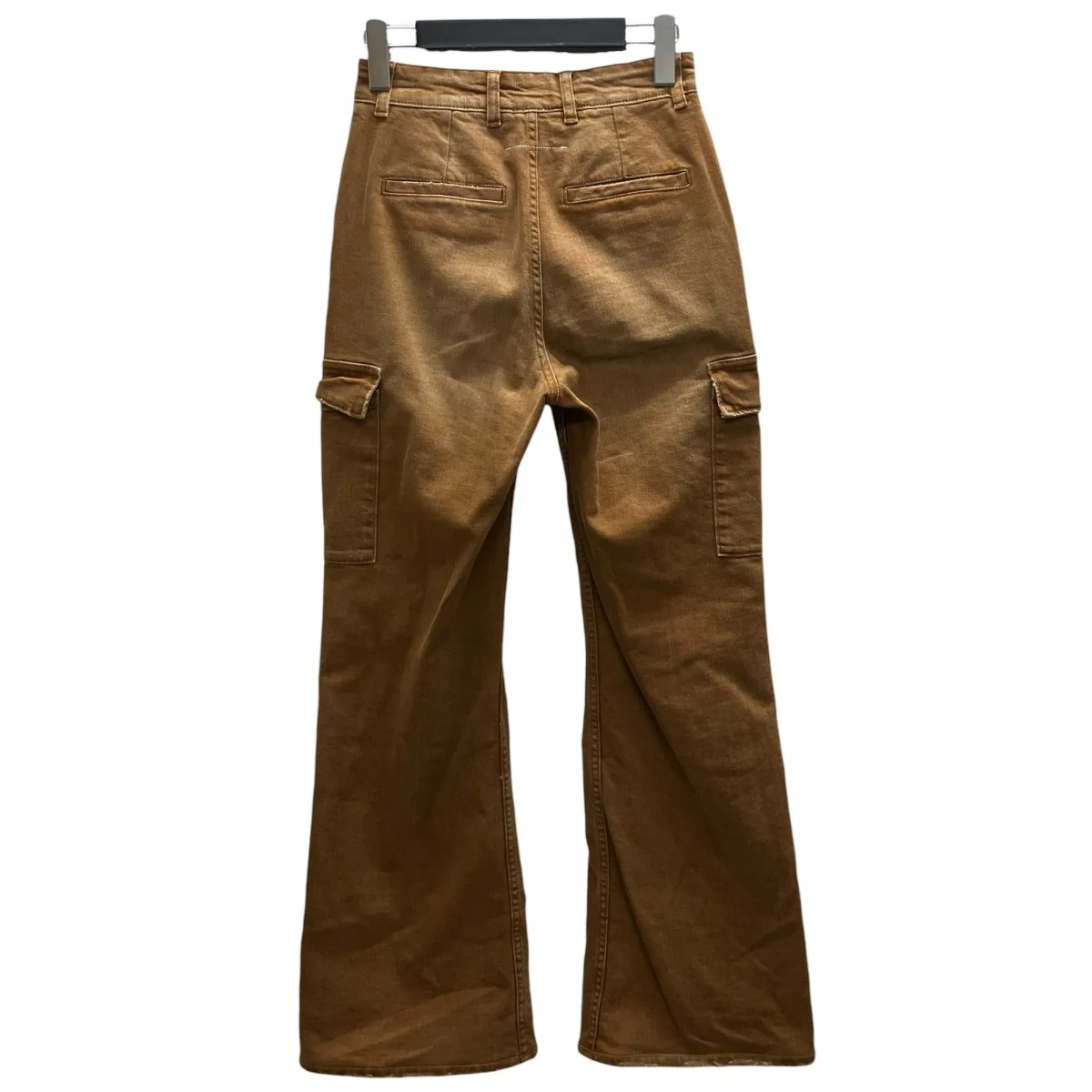 High Waisted Cargo Trousers ブーツカットカーゴパンツ - Image 3