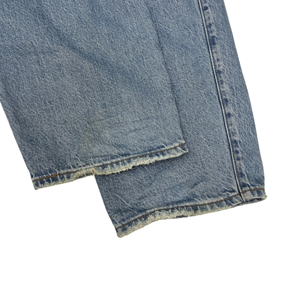 BAGGY DAD クラッシュ加工デニムパンツ - Image 6