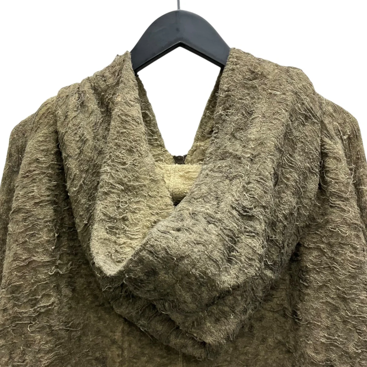 26SS COTTON PILE JACQUARD ZIP UP HOODIE ジップパーカー - Image 4