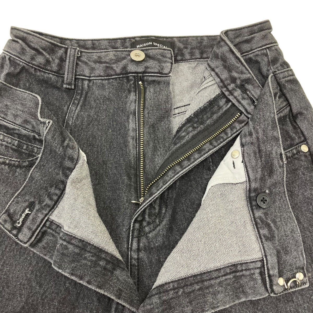 Multi Way Wrap Denim Pants デニムパンツ - Image 5