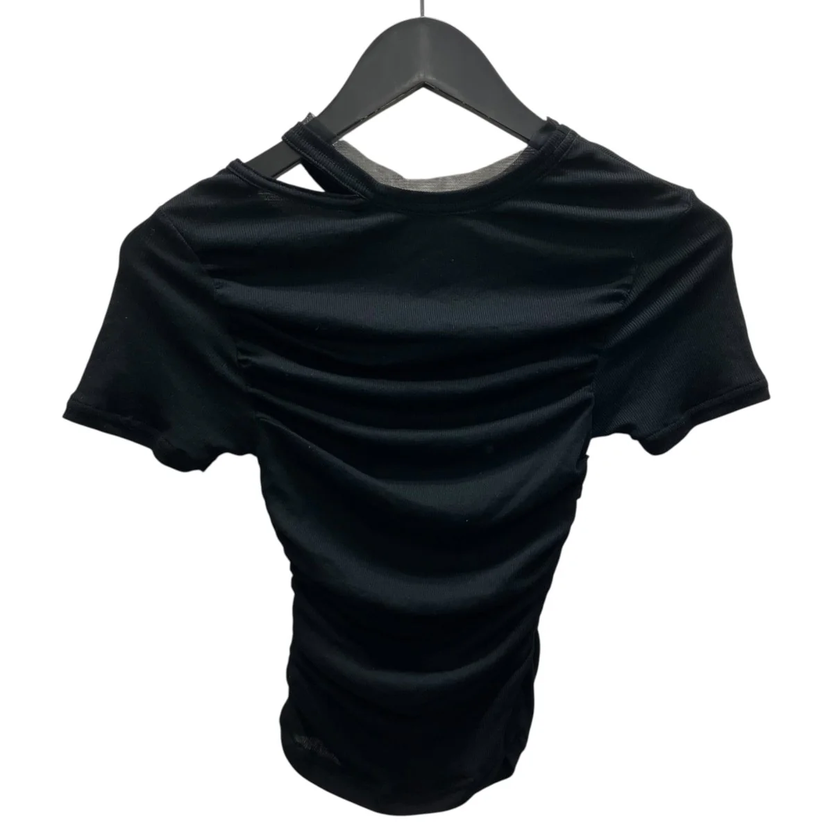 Soft Voile Teleco Gathered T-shirt シアーシャツ - Image 3