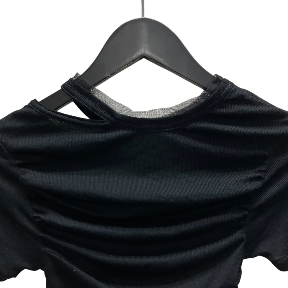 Soft Voile Teleco Gathered T-shirt シアーシャツ - Image 4
