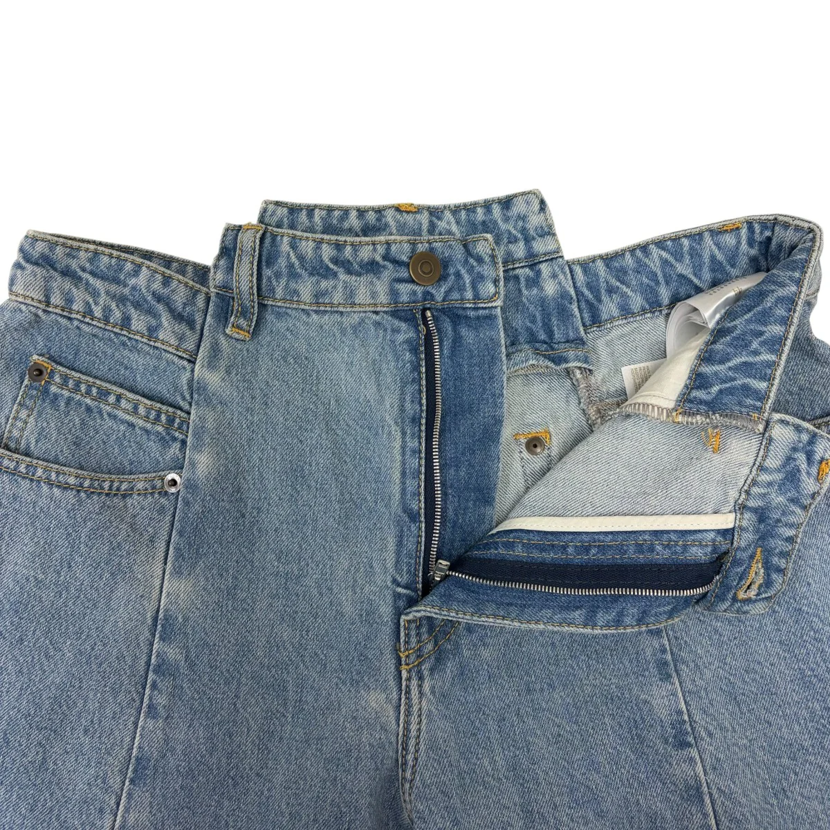 再構築デニムパンツ - Image 6