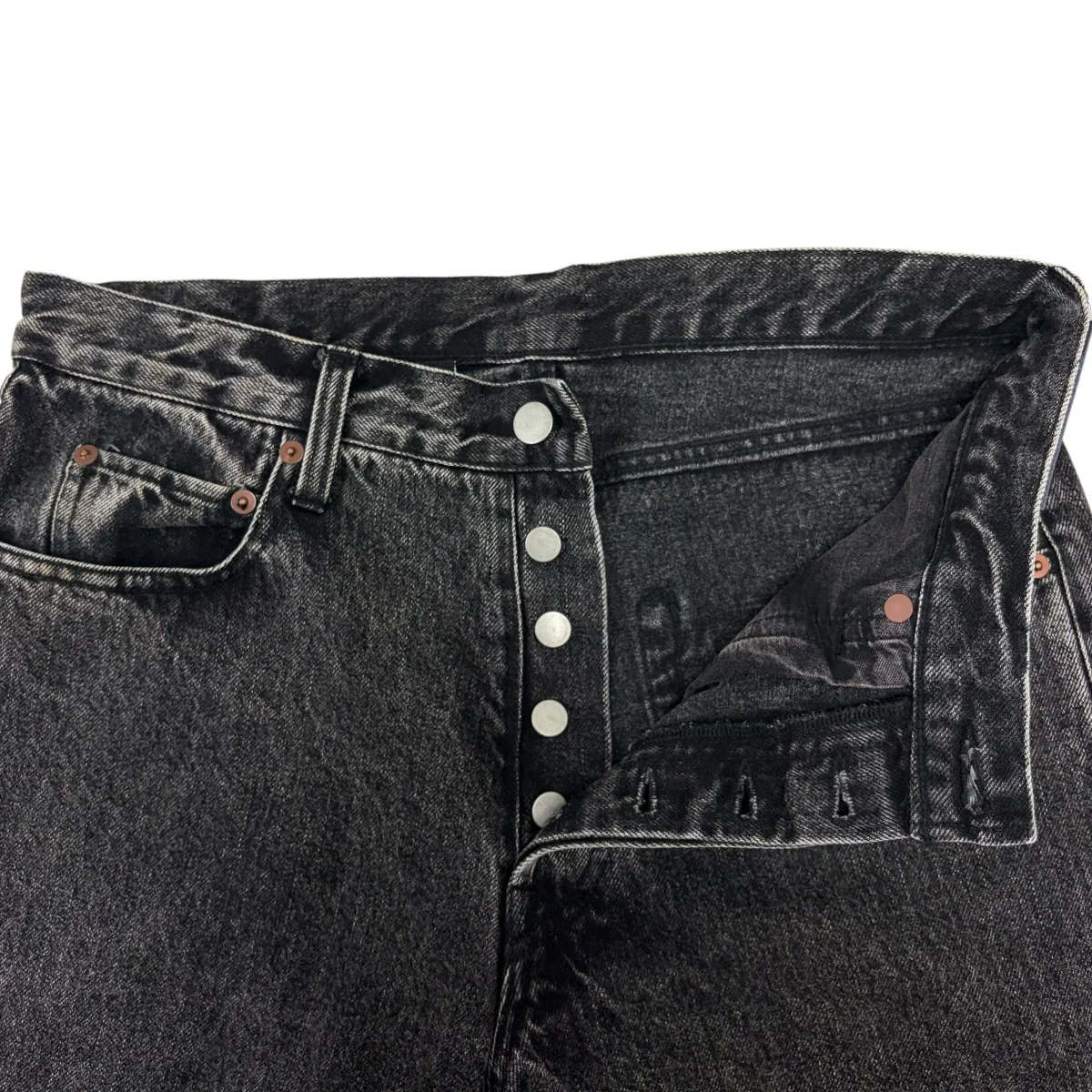 DEFORMATION WIDE DENIM JEANS デニムパンツ - Image 7