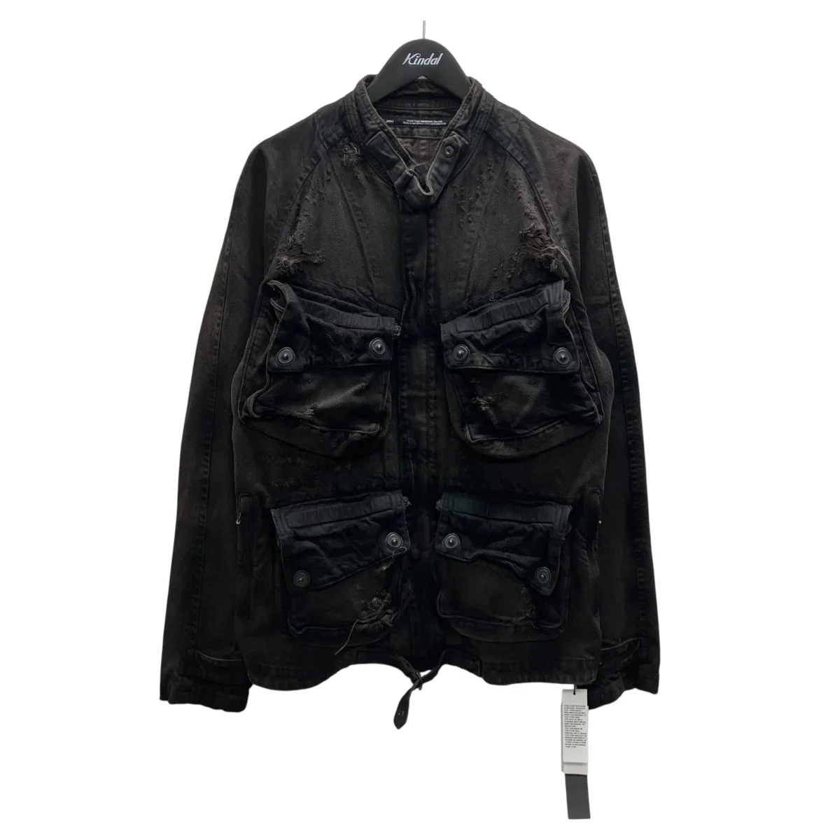 25AW 12OZ DENIM BLOUSON D.BRW ガスマスクジャケット
