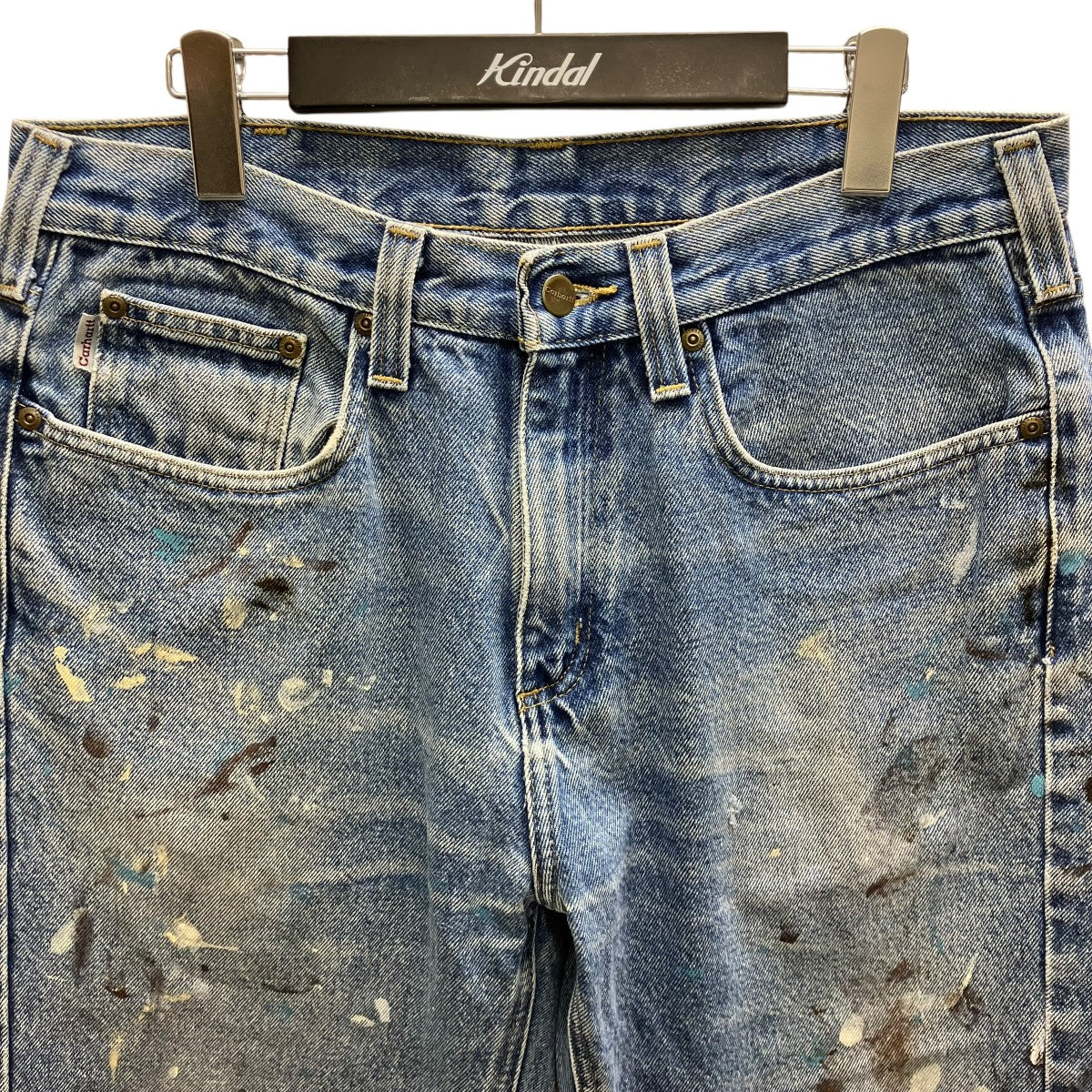 ペイント加工デニムパンツ - Image 2