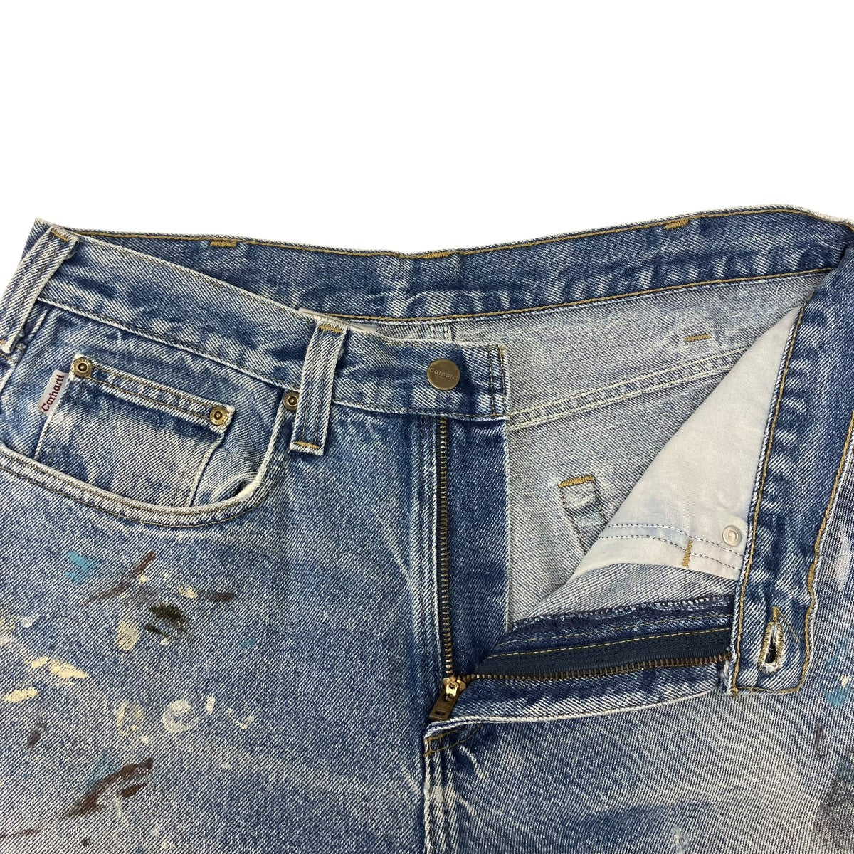 ペイント加工デニムパンツ - Image 5