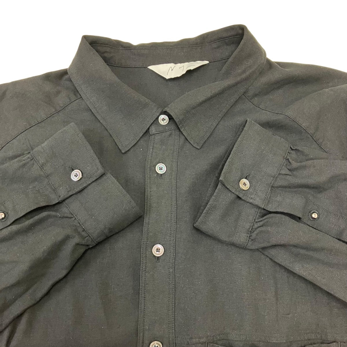 26SS L S NEP BOXY SHIRT 長袖シャツ - Image 5