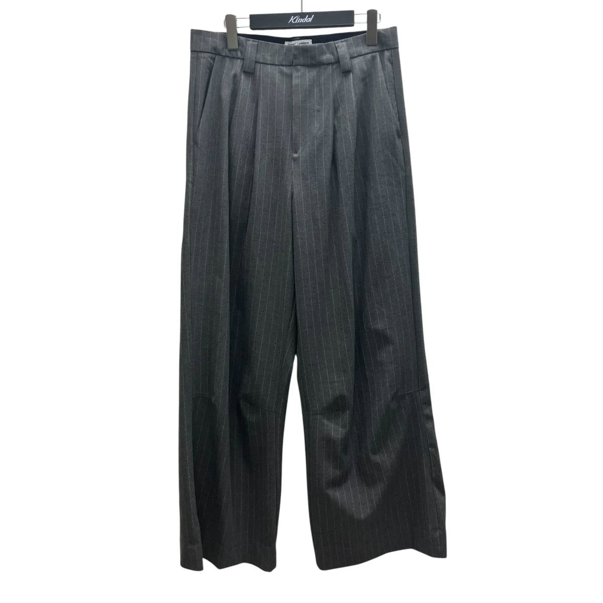 Light Grey Pinstripe Suit Pantストライプパンツ
