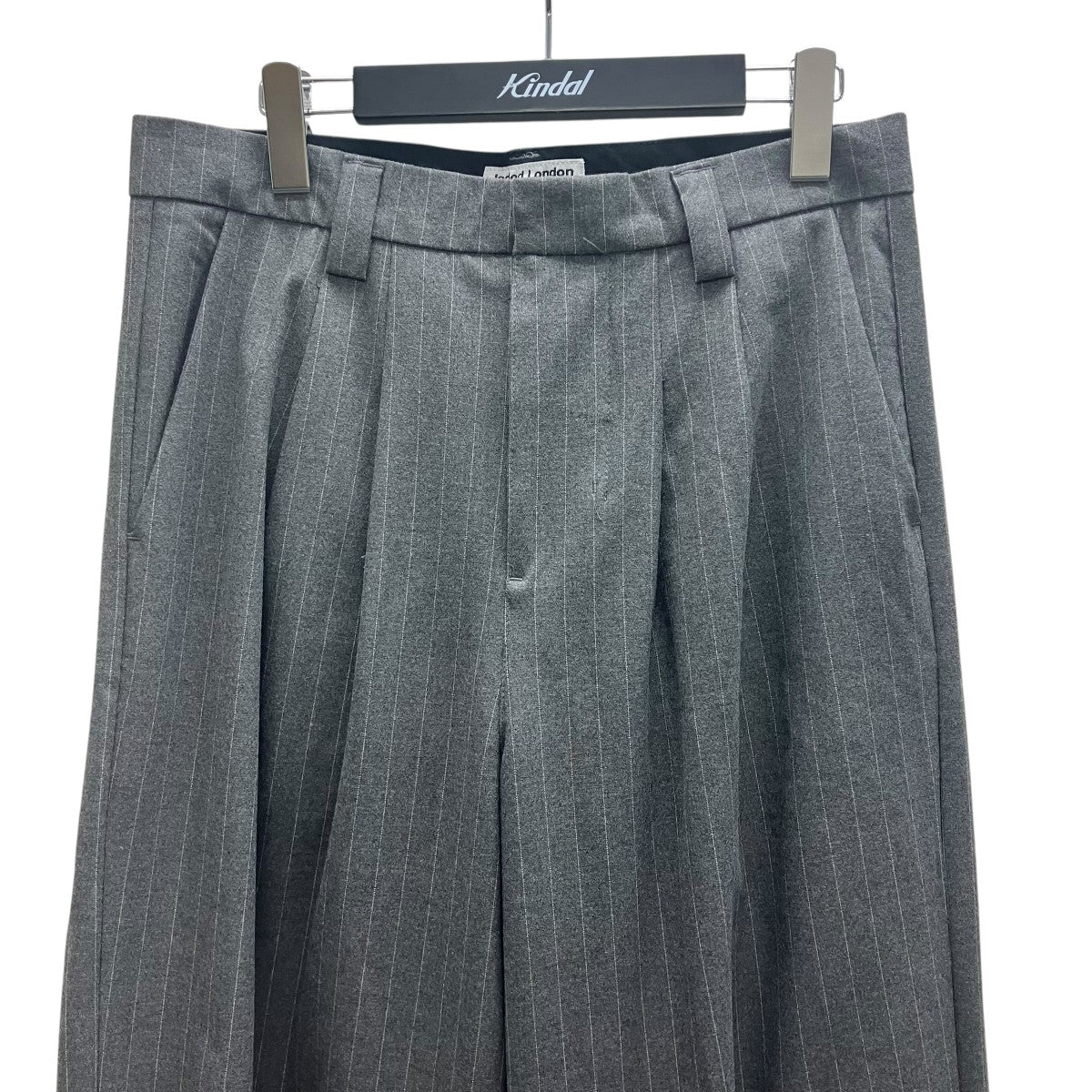 Light Grey Pinstripe Suit Pantストライプパンツ - Image 3